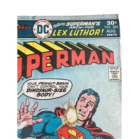 DC Comics Superman Action Comic Issue No. 302 August 1976 Vintage Collectible - Picture 2 of 4